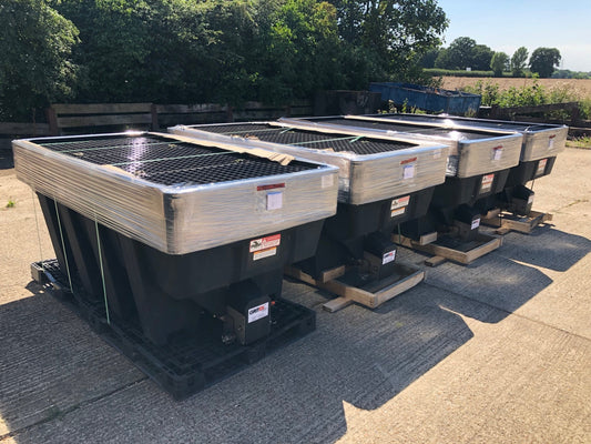 SaltDogg hopper salt spreaders supplied by Gritex