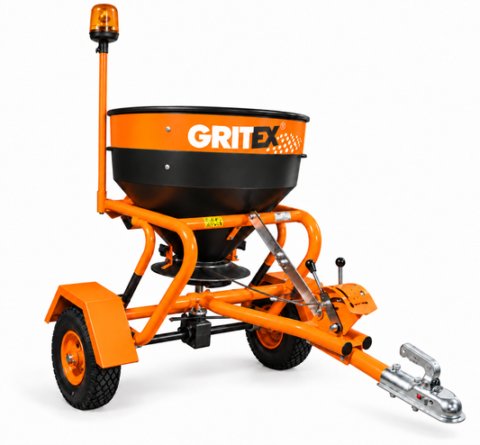 Fuji 250kg Road-Use Equipped Towable Salt Spreader