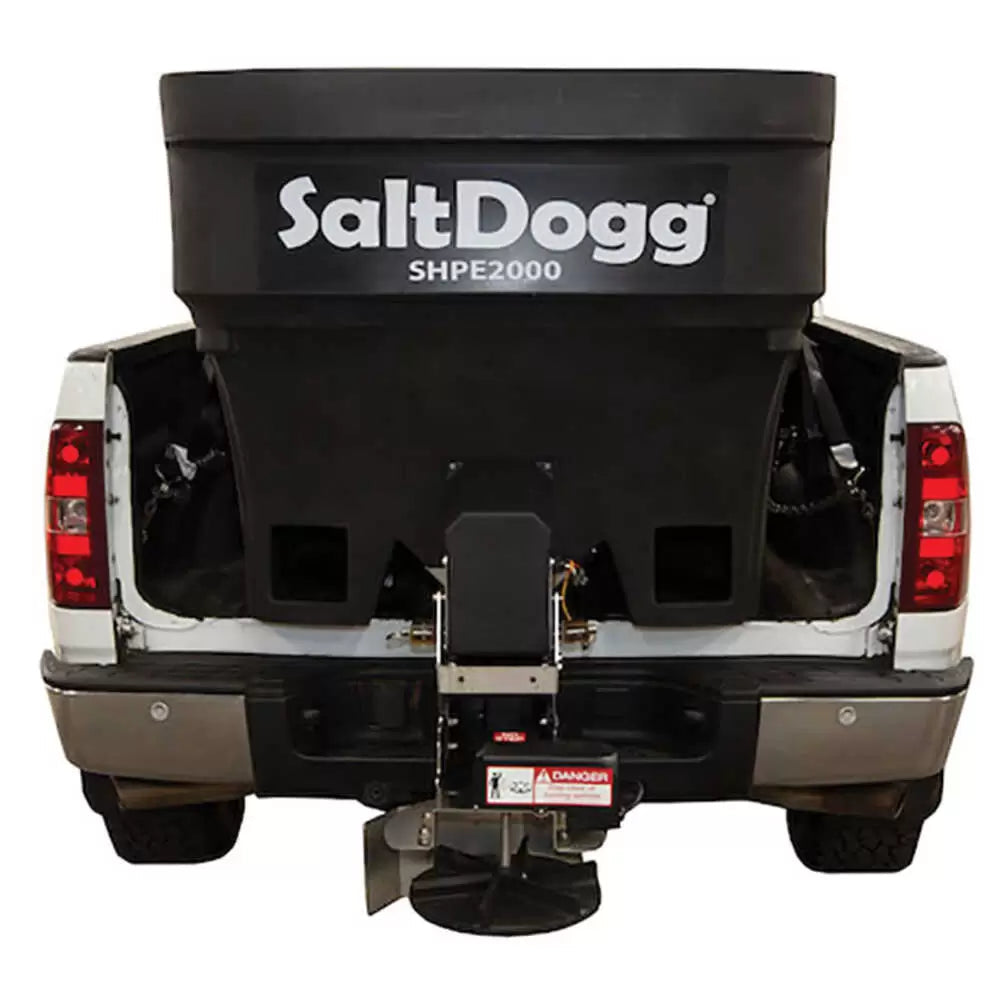 SaltDogg SHPE2000 1600L hopper salt spreader main product view